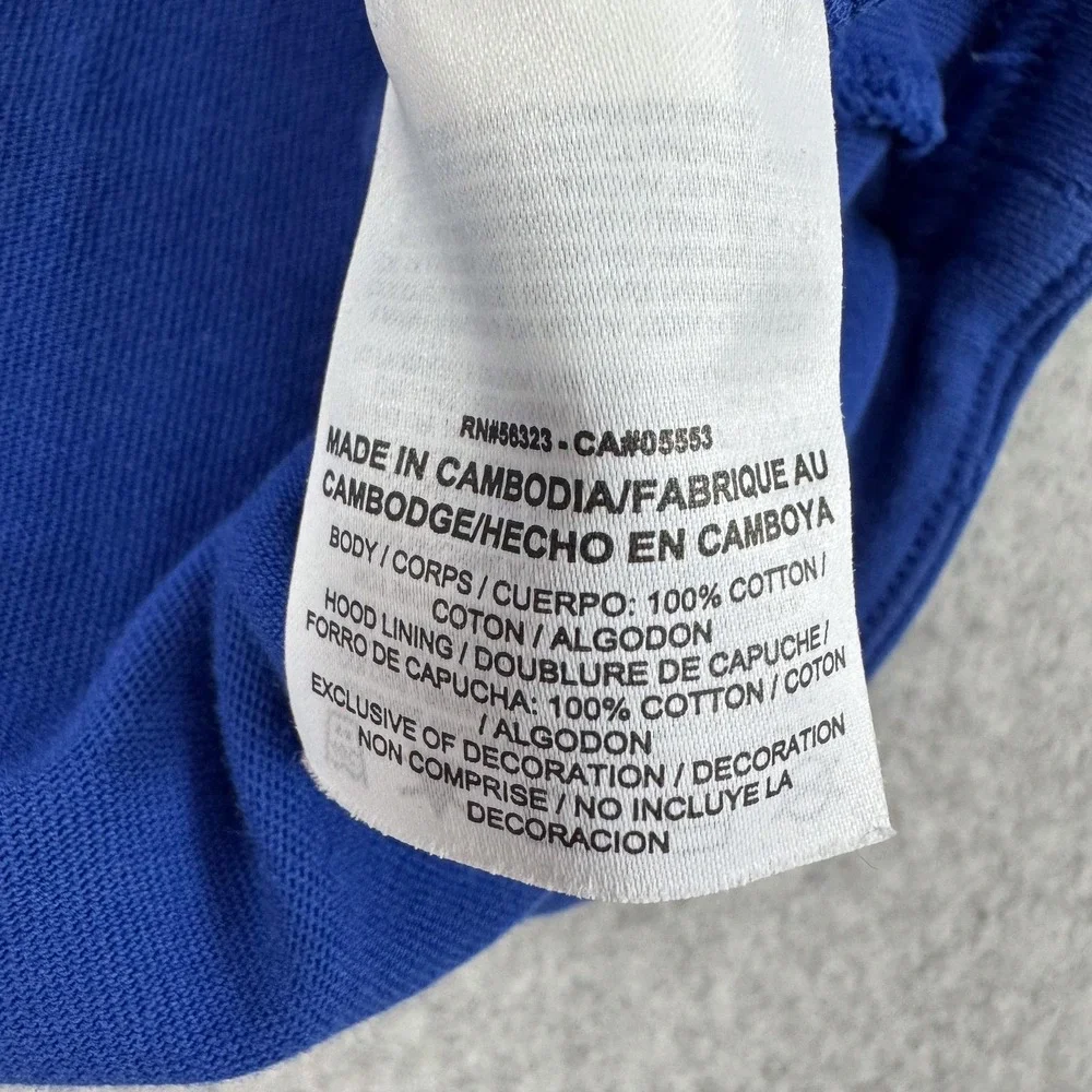 Chelsea FC Sweatshirt Mens 2XL Blue Premier League Soccer Nike Pullover Hoodie